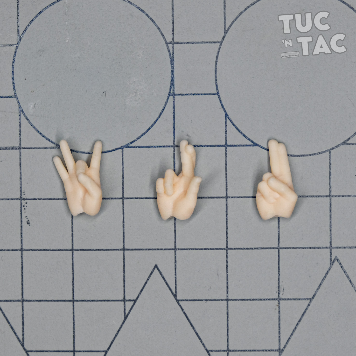TUCTAC Studio Shinjuku Hands Set 1/12 scale